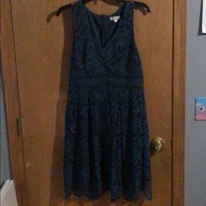 Dark green lace dress!